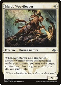 Mardu Woe-Reaper, Fate Reforged