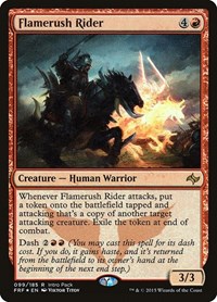 Flamerush Rider, Unique and Miscellaneous Promos