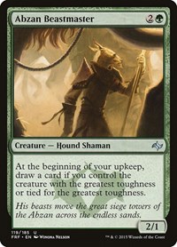 Abzan Beastmaster, Fate Reforged