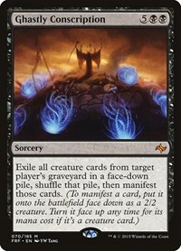 Ghastly Conscription, Fate Reforged