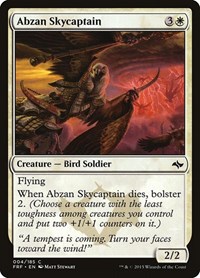 Abzan Skycaptain, Fate Reforged