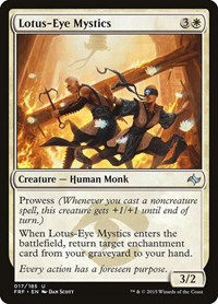 Lotus-Eye Mystics, Fate Reforged
