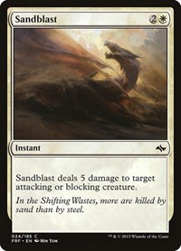 Sandblast, Fate Reforged