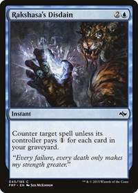 Rakshasa's Disdain, Fate Reforged