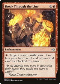 Break Through the Line, Fate Reforged
