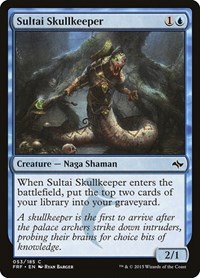 Sultai Skullkeeper, Fate Reforged