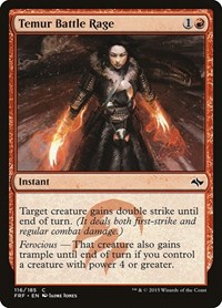 Temur Battle Rage, Fate Reforged