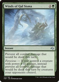 Winds of Qal Sisma, Fate Reforged