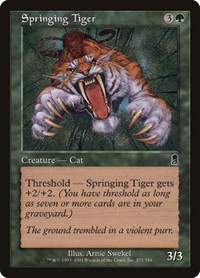 Springing Tiger, Odyssey