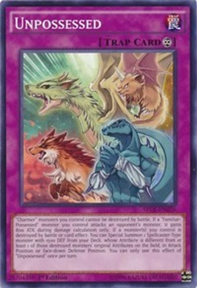 Unpossessed, 1st-edition, front