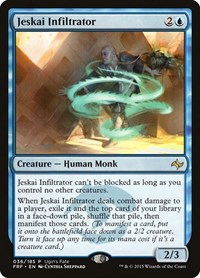 Jeskai Infiltrator, Ugin's Fate Promos