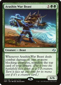 Arashin War Beast, Ugin's Fate Promos