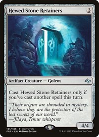 Hewed Stone Retainers, Ugin's Fate Promos