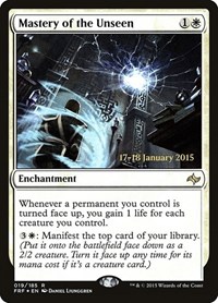 Mastery of the Unseen, Prerelease Cards