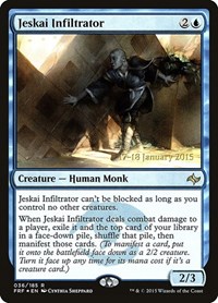 Jeskai Infiltrator, Prerelease Cards