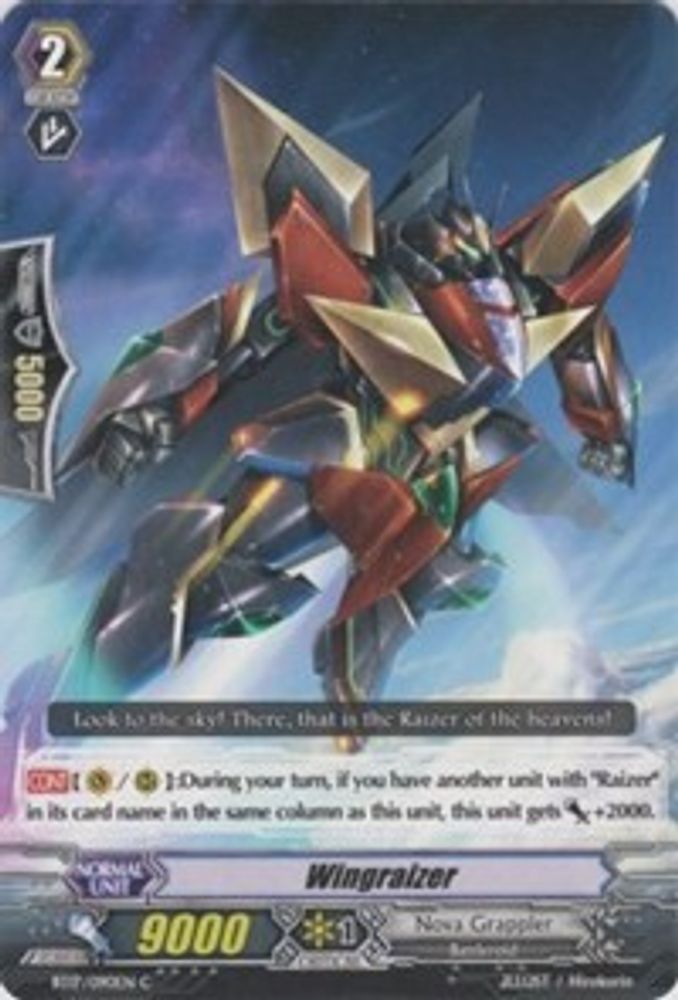 Wingraizer, Standard, front