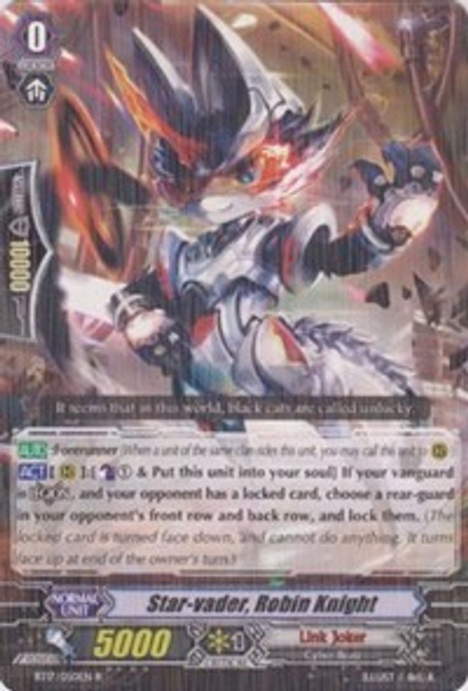 Star-vader, Robin Knight, Standard, front