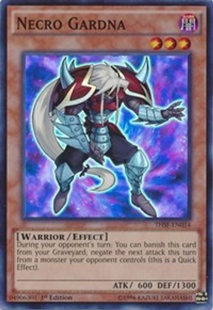 Necro Gardna, 1st-edition, front