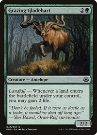 Grazing Gladehart, Duel Decks: Elspeth vs. Kiora