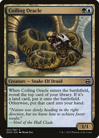 Coiling Oracle, Duel Decks: Elspeth vs. Kiora