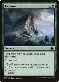 Explore, Duel Decks: Elspeth vs. Kiora