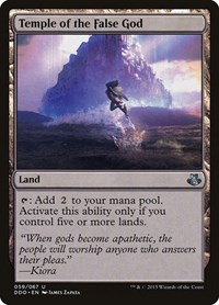 Temple of the False God, Duel Decks: Elspeth vs. Kiora