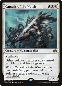 Captain of the Watch, Duel Decks: Elspeth vs. Kiora