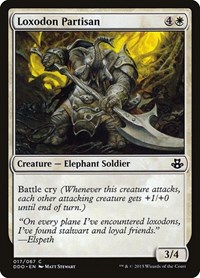 Loxodon Partisan, Duel Decks: Elspeth vs. Kiora