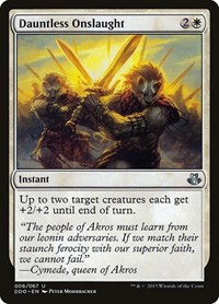 Dauntless Onslaught, Duel Decks: Elspeth vs. Kiora