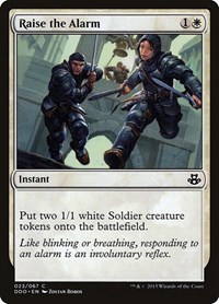 Raise the Alarm, Duel Decks: Elspeth vs. Kiora