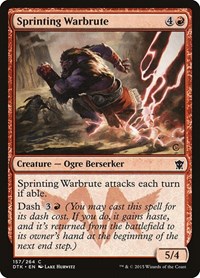 Sprinting Warbrute, Dragons of Tarkir