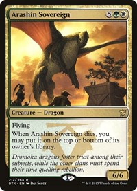Arashin Sovereign, Dragons of Tarkir