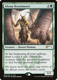 Abzan Beastmaster, FNM Promos