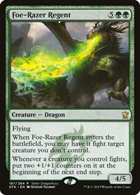 Foe-Razer Regent, Tarkir Dragonfury Promos