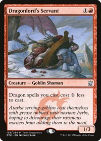 Dragonlord's Servant, Tarkir Dragonfury Promos