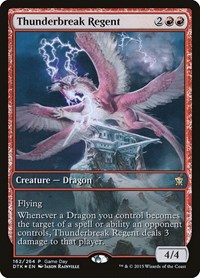 Thunderbreak Regent, Game Day & Store Championship Promos