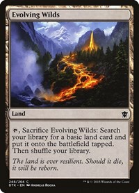 Evolving Wilds, Dragons of Tarkir