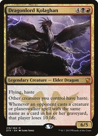 Dragonlord Kolaghan, Dragons of Tarkir