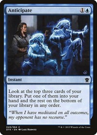 Anticipate, Dragons of Tarkir
