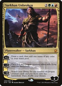 Sarkhan Unbroken, Dragons of Tarkir