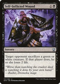 Self-Inflicted Wound, Dragons of Tarkir