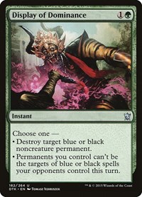 Display of Dominance, Dragons of Tarkir