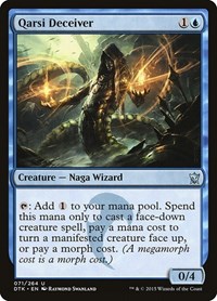 Qarsi Deceiver, Dragons of Tarkir