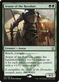 Avatar of the Resolute, Dragons of Tarkir