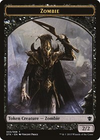 Zombie Token, Dragons of Tarkir