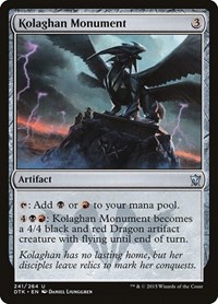 Kolaghan Monument, Dragons of Tarkir