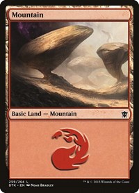 Mountain (259), Dragons of Tarkir