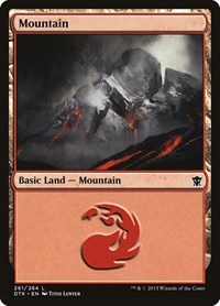 Mountain (261), Dragons of Tarkir