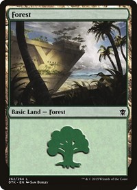 Forest (262), Dragons of Tarkir