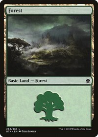Forest (263), Dragons of Tarkir